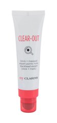 <table>Clarins Clear-Out Blackhead Expert Stick + Mask - Cleaning mask and exfoliating stick 2in1 50ml</table> цена и информация | Маски для лица, патчи для глаз | 220.lv