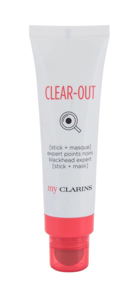 Clarins Clear-Out Blackhead Expert Stick + Mask sejas maska 50 ml cena un informācija | Sejas maskas, acu maskas | 220.lv
