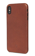 Decoded apvalks priekš iPhone XS Max Cinnamon Brown cena un informācija | Telefonu vāciņi, maciņi | 220.lv
