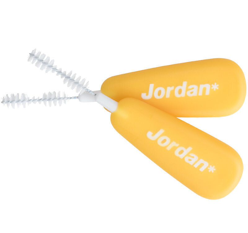 JORDAN Clinic zobstarpu birstītes 0,7 mm, 10 gab. цена и информация | Zobu pastas, birstes | 220.lv