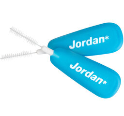JORDAN Clinic zobstarpu birstītes 0,6 mm, 10 gab. cena un informācija | Zobu pastas, birstes | 220.lv