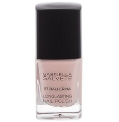 Gabriella Salvete Longlasting Enamel nagu laka 11 ml, 57 Ballerina cena un informācija | Nagu lakas, stiprinātāji | 220.lv