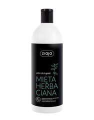 Ziaja Fresh Tea Mint vannas putas 500 ml cena un informācija | Dušas želejas, eļļas | 220.lv