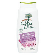 Le Petit Olivier Shower Cherry Blossom dušas krēms 500 ml cena un informācija | Dušas želejas, eļļas | 220.lv