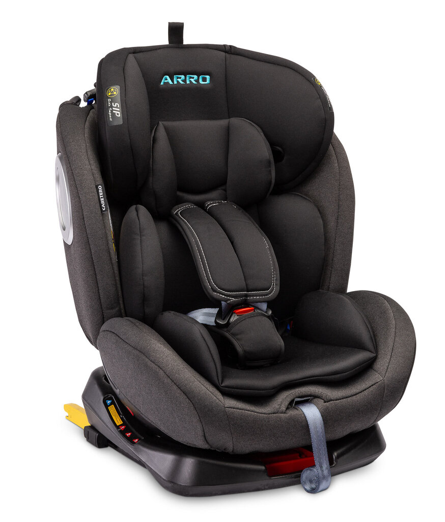 Caretero autokrēsliņš Arro, 0–36 kg, melns cena un informācija | Autokrēsliņi | 220.lv