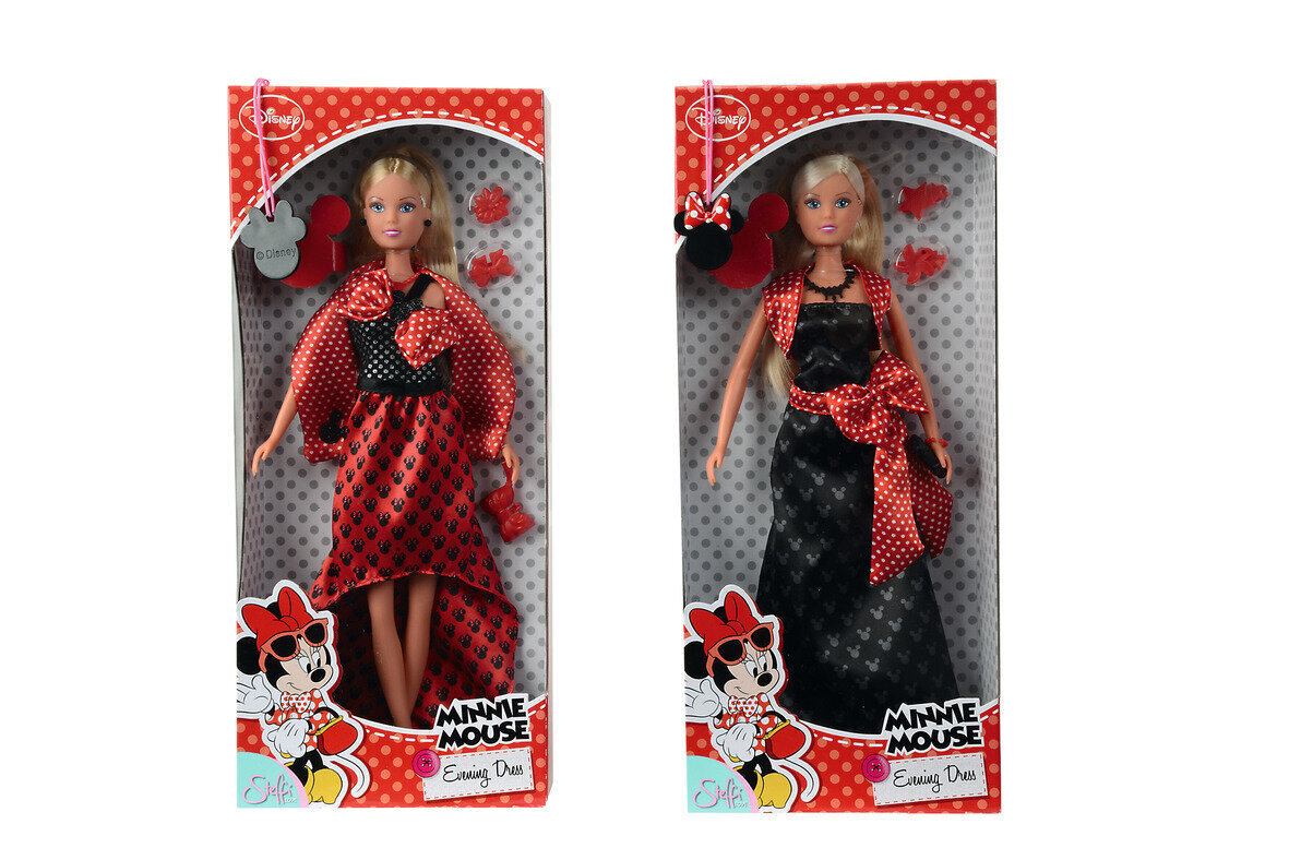 Simba Lelle ar dažādām Minnie Mouse kleitām cena un informācija | Rotaļlietas meitenēm | 220.lv