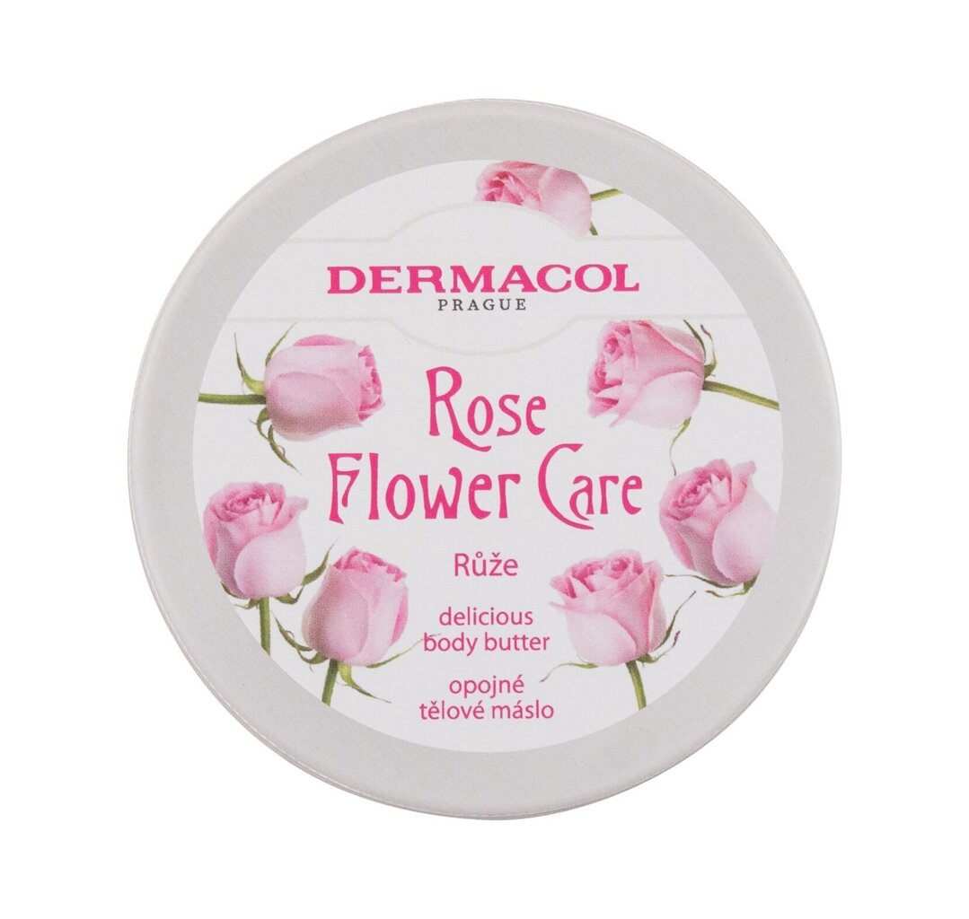 Dermacol Rose Flower Care ķermeņa sviests 75 ml cena un informācija | Ķermeņa krēmi, losjoni | 220.lv