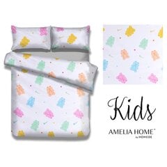 AmeliaHome gultas veļas komplekts Candybears 135 x 200 cm + spilvendrānas 40 x 60 cm + 80 x 80 cm цена и информация | Детское постельное бельё | 220.lv