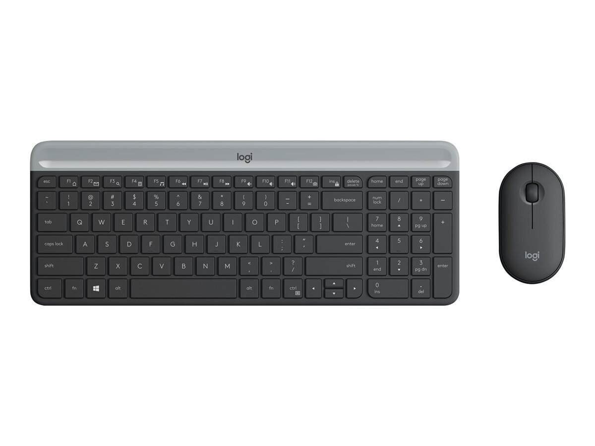 Logitech MK470 NORDIC cena un informācija | Klaviatūras | 220.lv