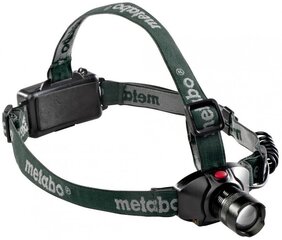 Metabo galvas lukturis, LED, 3xAAA 160lm, zaļš/melns цена и информация | Фонари и прожекторы | 220.lv