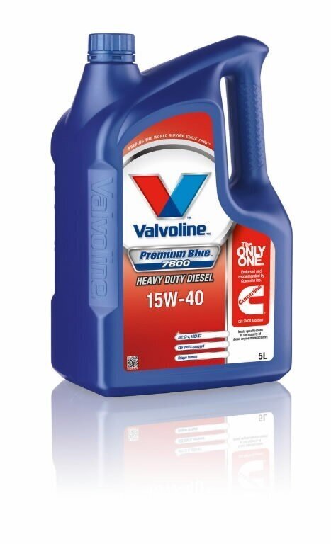 Motoreļļa PREMIUM BLUE 7800 15W40, 5 l, Valvoline cena un informācija | Motoreļļas | 220.lv