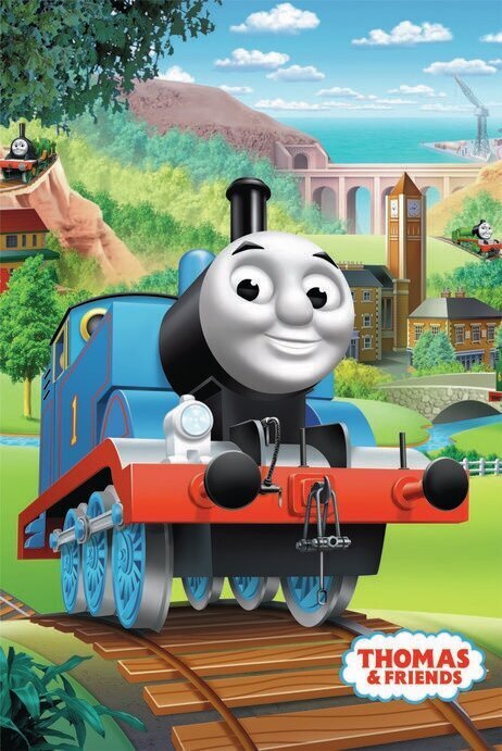 Pleds Thomas & Friends 100 x 150 cm цена и информация | Gultas pārklāji, pledi | 220.lv