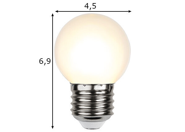 LED spuldze, E27, 1 W cena un informācija | Spuldzes | 220.lv