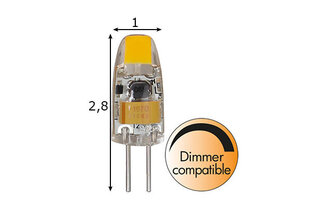 LED elektriskā spuldze, G4, 1,1 W/100 lm цена и информация | Лампочки | 220.lv