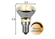 LED elektriskā spuldze, E14, 2,8 W/150 lm cena un informācija | Spuldzes | 220.lv