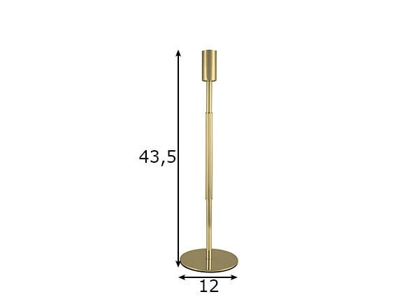 Galda lampas kāja Elsa, misiņa toņa, 40 W цена и информация | Galda lampas | 220.lv