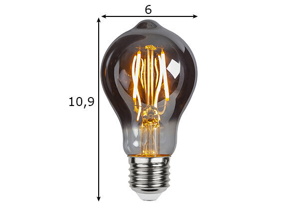 Dekoratīvā LED elektriskā spuldze, E27, 2 W/60 lm cena un informācija | Spuldzes | 220.lv