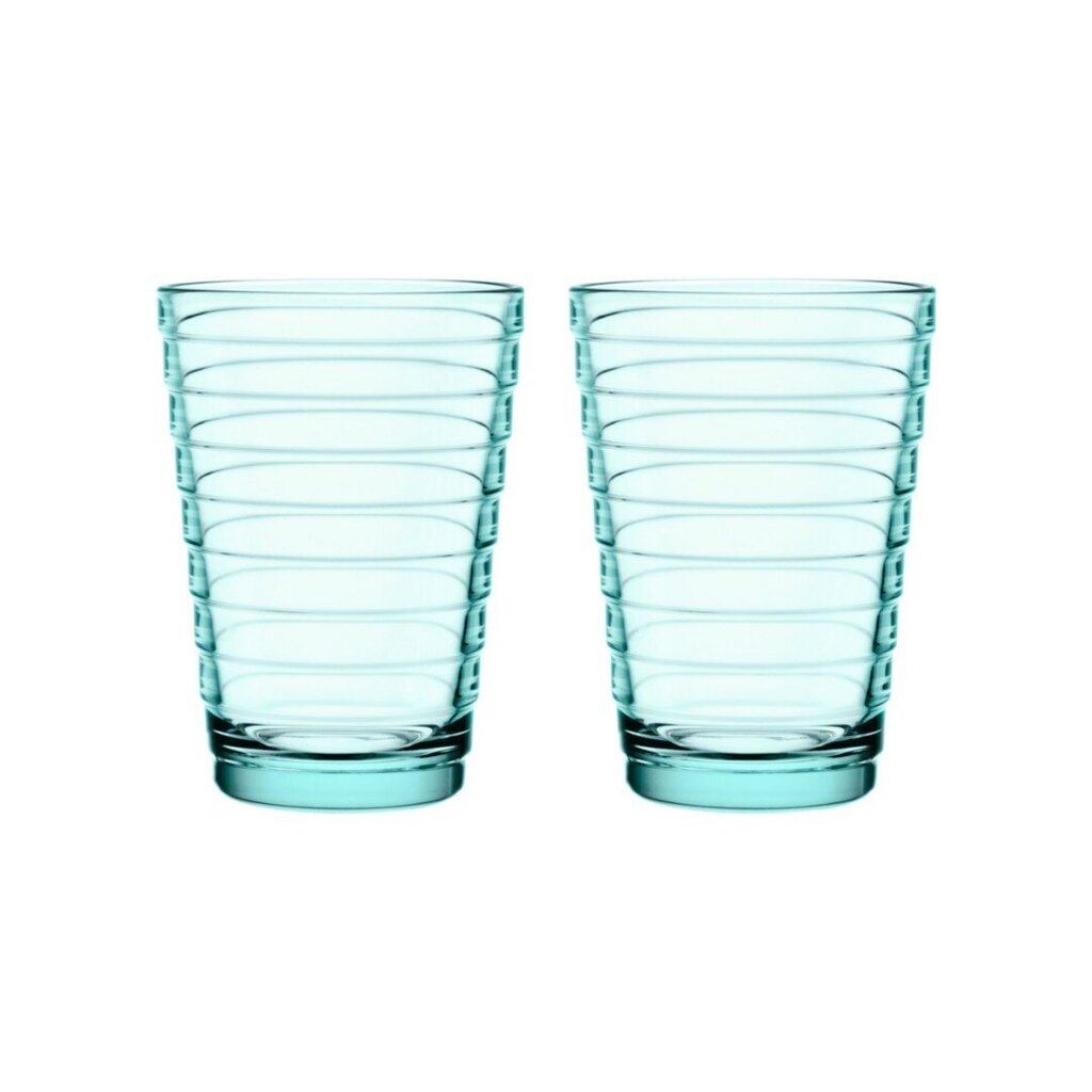 Iittala Aino Aalto glāze 33 cl ūdens zaļa 2gab. cena un informācija | Glāzes, krūzes, karafes | 220.lv