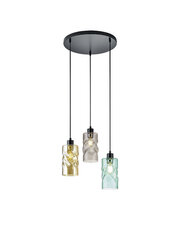 Подвесной светильник Swirl, 38 см, 3xE27, разноцветный, 920012525 цена и информация | Люстры | 220.lv