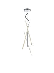 Подвесной светильник Tiriac LED, брашированная сталь, 920012528 цена и информация | Люстры | 220.lv