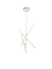 Подвесной светильник Tiriac, LED, матовый белый, 920012529 цена и информация | Настенный/подвесной светильник Eye Spot 11 BL, чёрный | 220.lv