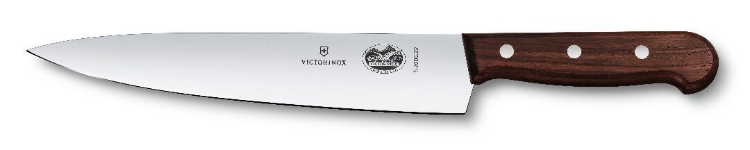 Pavāra nazis ar koka rokturi Victorinox, 22 cm цена и информация | Naži un to piederumi | 220.lv