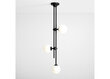 Griestu lampa Harmony, melna, 3x 40 W 891134728 cena un informācija | Griestu lampas | 220.lv