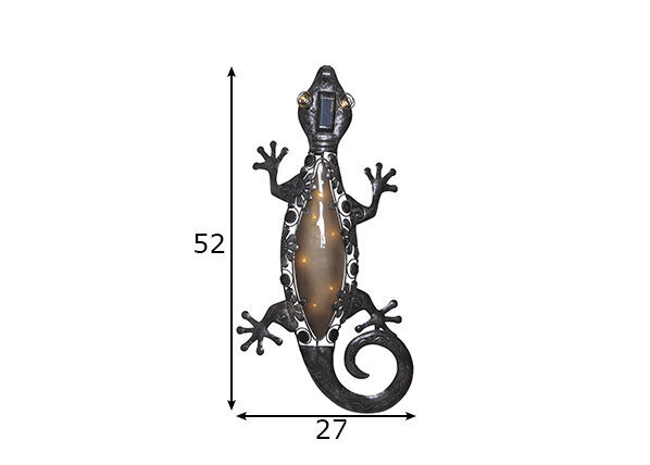 Dekors ar saules paneli Gecko цена и информация | Āra apgaismojums | 220.lv