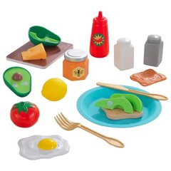 Kidkraft rotaļu ēdiena komplekts cena un informācija | Rotaļlietas meitenēm | 220.lv