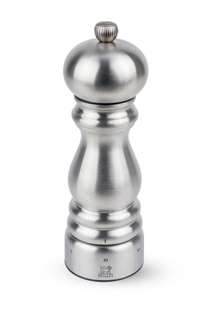 Peugeot sāls dzirnaviņas Paris Cheff u'Select matēta metāla, 18 cm cena un informācija | Garšvielu trauki, dzirnaviņas | 220.lv