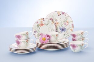 Villeroy & Boch Kafijas servīze no 18 priekšmetiem Mariefleur Basic цена и информация | Посуда, тарелки, обеденные сервизы | 220.lv