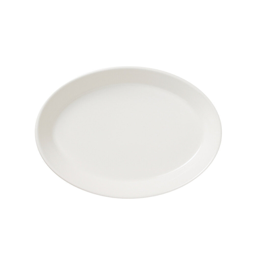 Arabia KoKo šķīvis oval 26cm baltā krāsā цена и информация | Trauki, šķīvji, pusdienu servīzes | 220.lv
