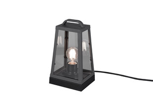Galda lampa Arkansas Olona 1xE27, antracīta cena un informācija | Āra apgaismojums | 220.lv