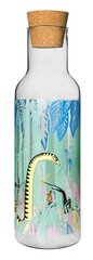 Muurla Muumi Pudele/Kanna 1 L Stikls, Korķis No Korķa Materiāla, Dzidrs Stikls cena un informācija | Ūdens pudeles | 220.lv