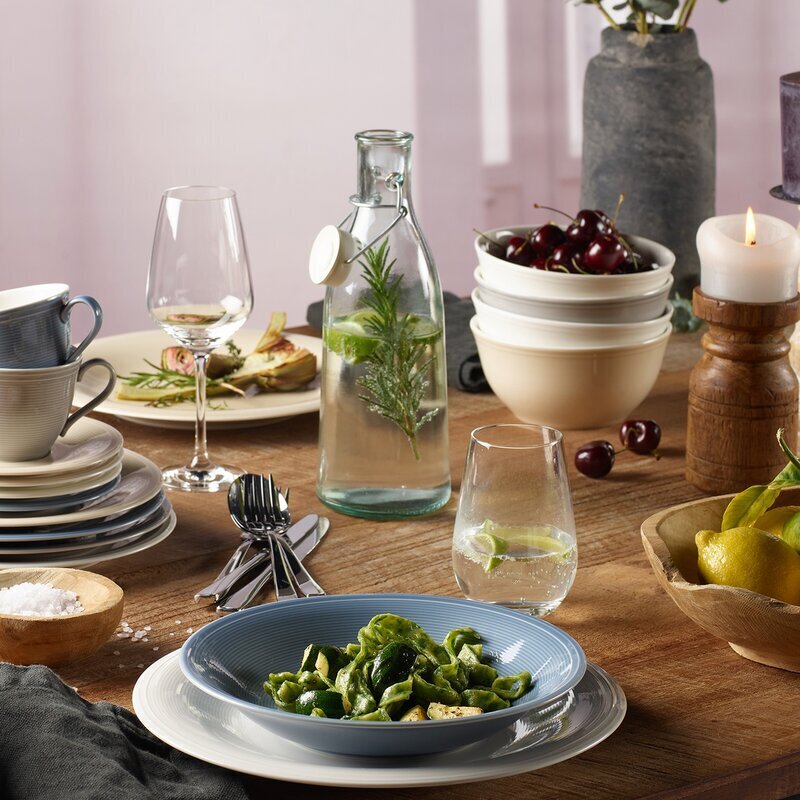 Villeroy & Boch šķīvju komplekts no 12 priekšmetiem Like Color Loop Horizon cena un informācija | Trauki, šķīvji, pusdienu servīzes | 220.lv