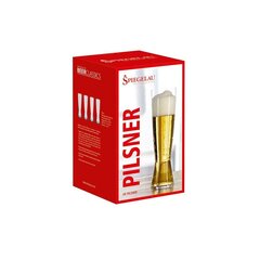 Spiegelau Beer Classic Pilsner alus glāze, 4 gab. cena un informācija | Glāzes, krūzes, karafes | 220.lv