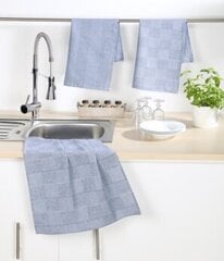 Gözze virtuves dvielis, zilā krāsā, 50 x 70 cm, 4 gab. cena un informācija | Virtuves dvieļi, cimdi, priekšauti | 220.lv