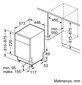 SPU2HKI57S, Pabūvējama trauku mazgājamā mašīna цена и информация | Trauku mazgājamās mašīnas | 220.lv