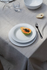 Tosteris Pli Blanc, dziļais šķīvis 23cm цена и информация | Посуда, тарелки, обеденные сервизы | 220.lv