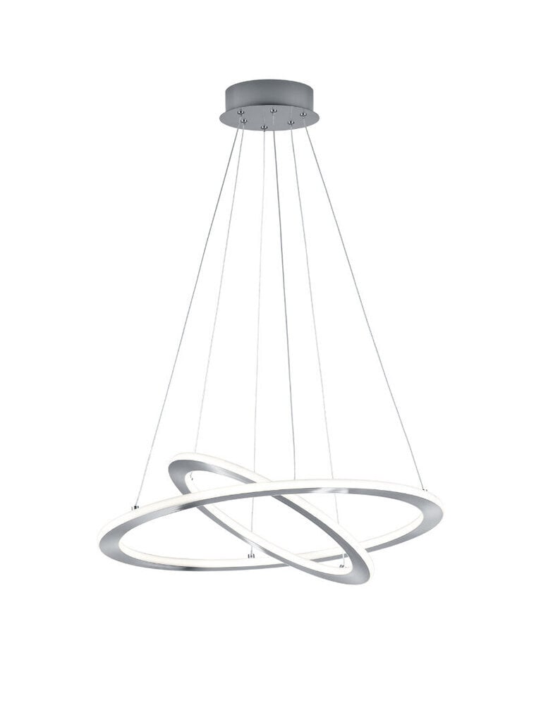 LED piekaramā lampa Durban, 60 cm, birstēts tērauds. 920051758 цена и информация | Piekaramās lampas | 220.lv