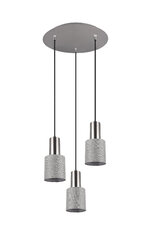 Piekaramā lampa Wailer, 3 x GU10, 3-daļīgs, birstēts tērauds 920051770 цена и информация | Люстры | 220.lv