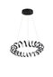 LED piekaramā lampa Curl, matēti melns. 920051836 цена и информация | Piekaramās lampas | 220.lv