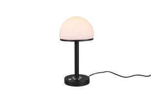 LED galda lampa Berlin, matēti melna cena un informācija | Galda lampas | 220.lv