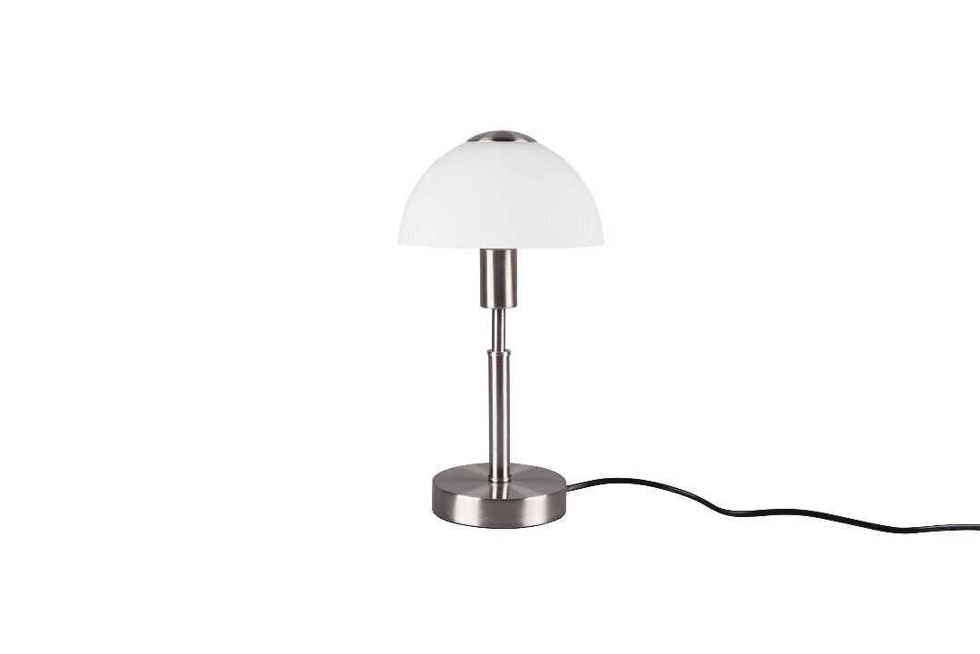 Galda lampa DON, E14, birstēts tērauds. cena un informācija | Galda lampas | 220.lv