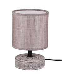 Настольная лампа Marie, E14, серая цена и информация | Настольные светильники | 220.lv