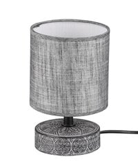 Настольная лампа Marie, E14, серая цена и информация | Настольные светильники | 220.lv