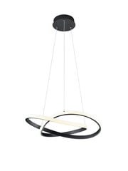 LED piekaramā lampa Course, matēti melna 920051936 цена и информация | Люстры | 220.lv