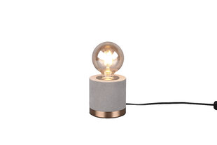 Galda lampa Judy, E14, pelēka cena un informācija | Galda lampas | 220.lv