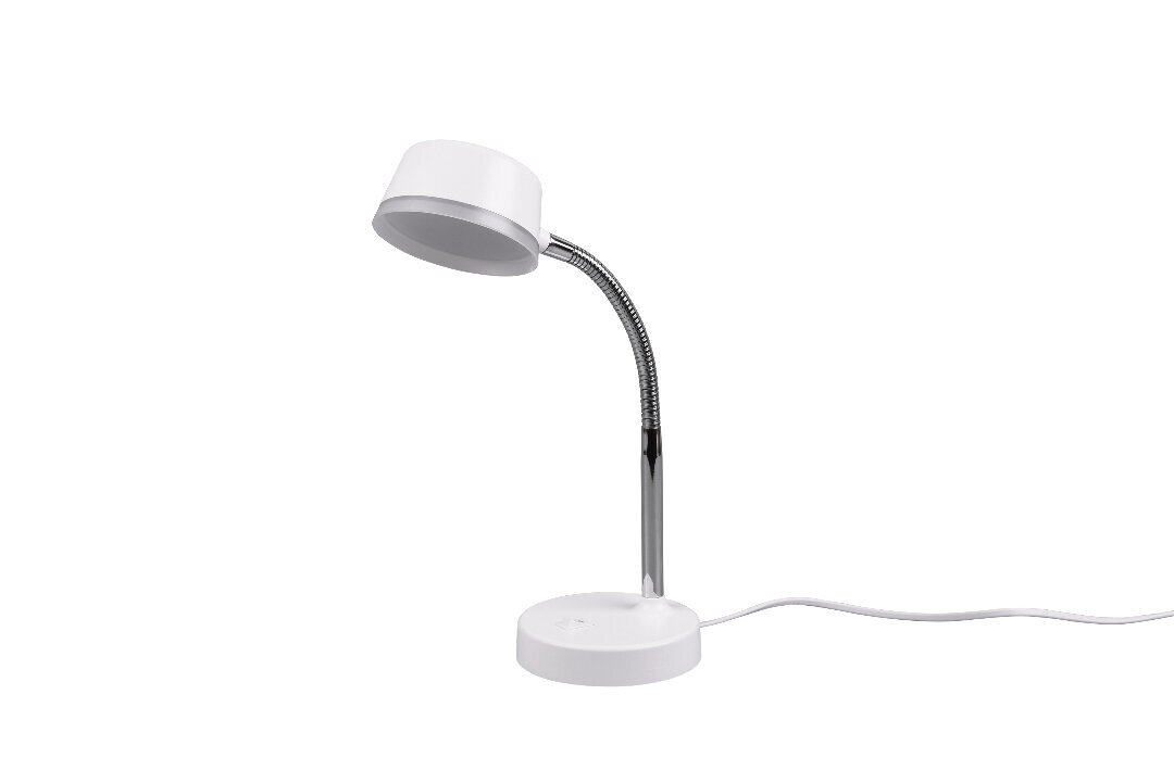 LED galda lampa Kiko, balta cena un informācija | Galda lampas | 220.lv