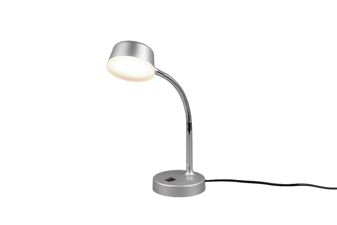 LED galda lampa Kiko, pelēka cena un informācija | Galda lampas | 220.lv